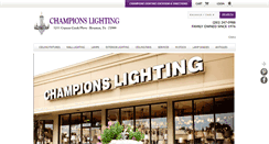 Desktop Screenshot of championslighting.com